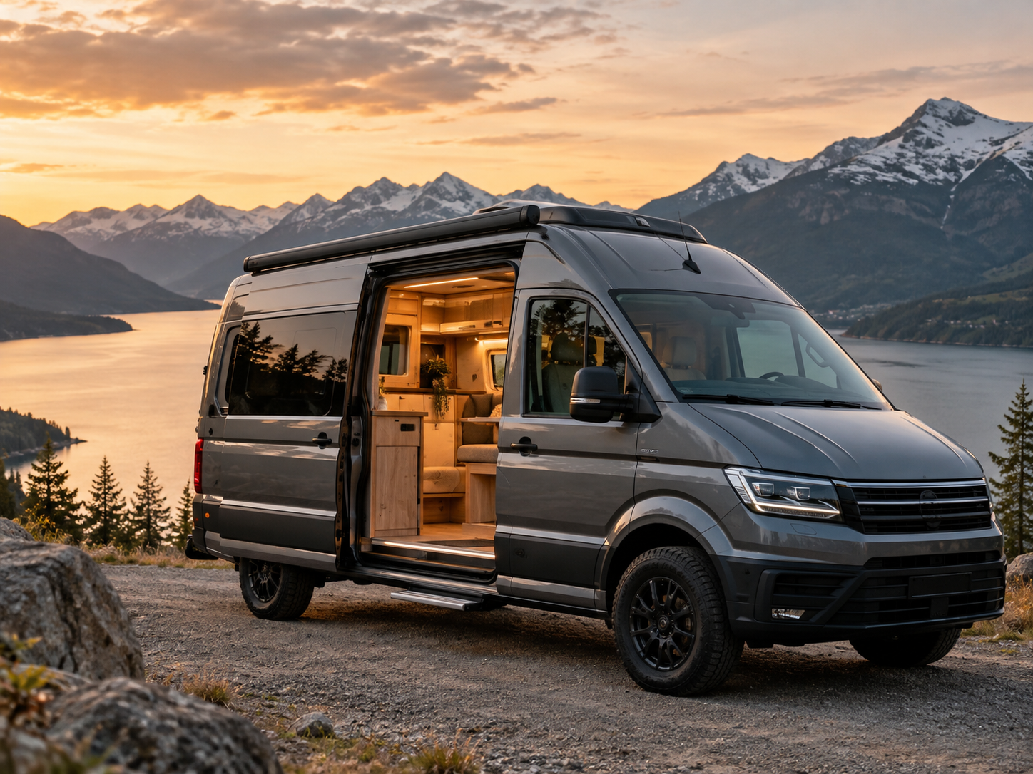 Transformação para motorhome